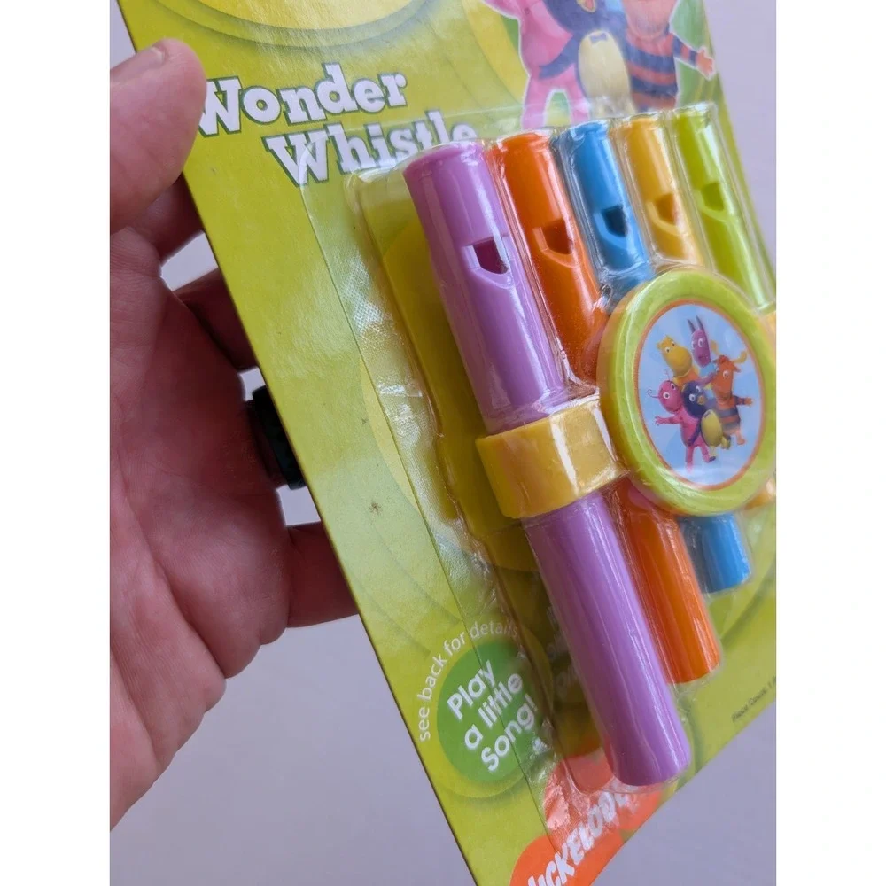 Backyardigans Toy Instruments Harmony Harmonica Wonder‎ Whistle Nickelodeon 2007